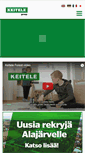 Mobile Screenshot of keitelegroup.fi
